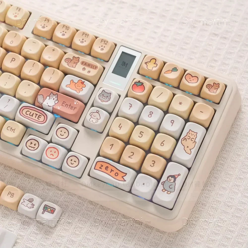Cartoon Cuties Keycap Set