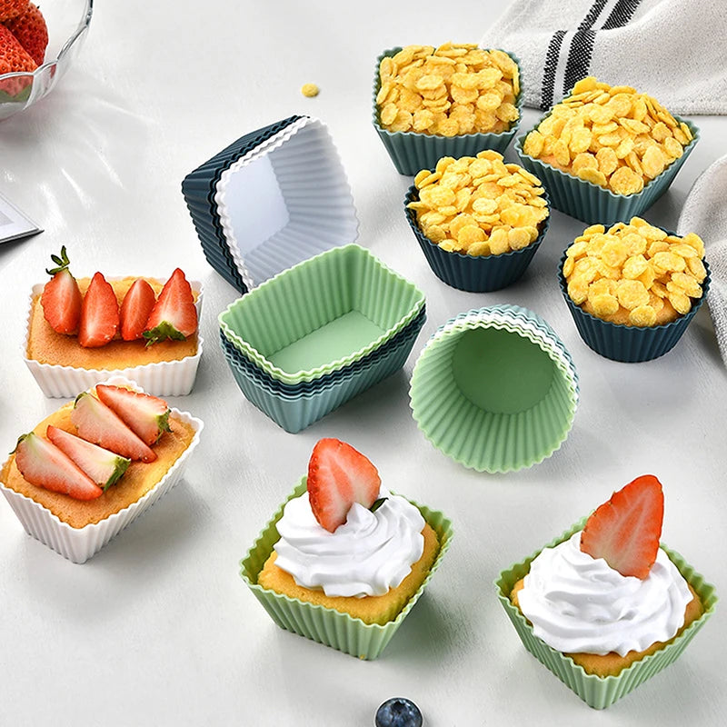 Silicone Baking Cups, Set of 24