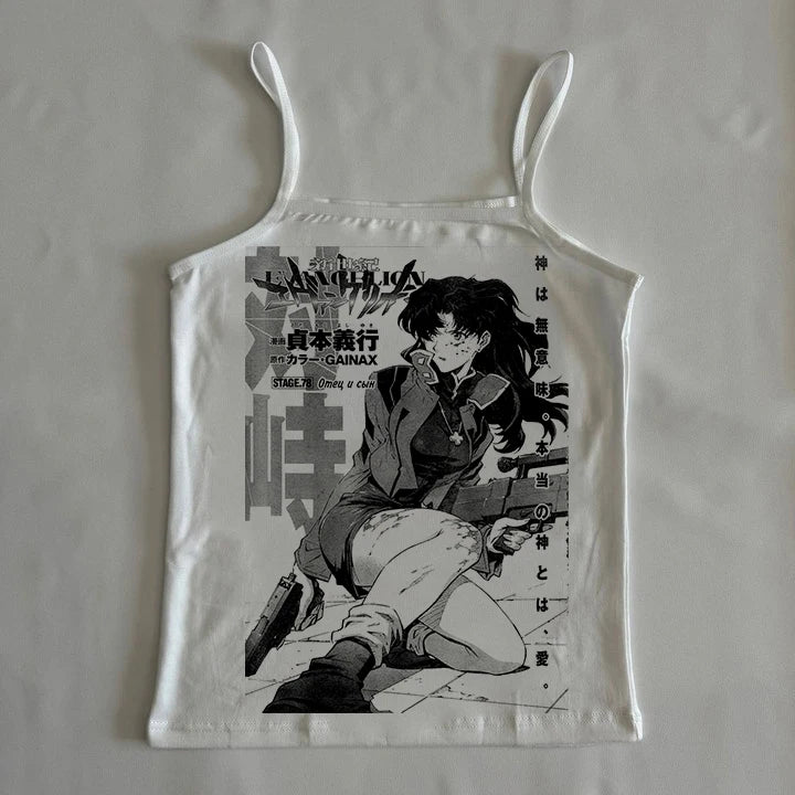 Harajuku Edge Graphic Top