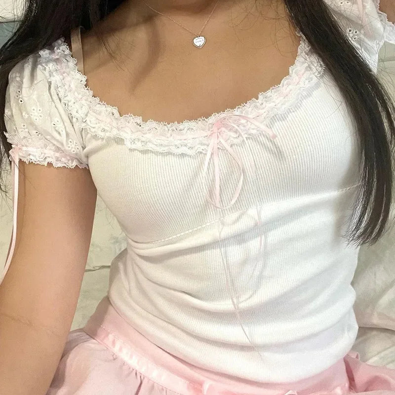 Soft Ruffle Princess Tee