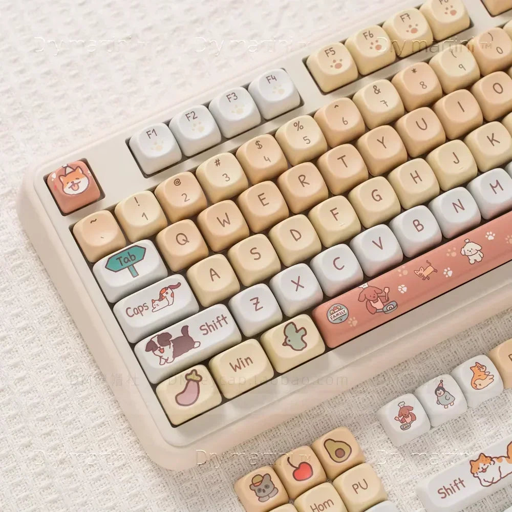 Cartoon Cuties Keycap Set