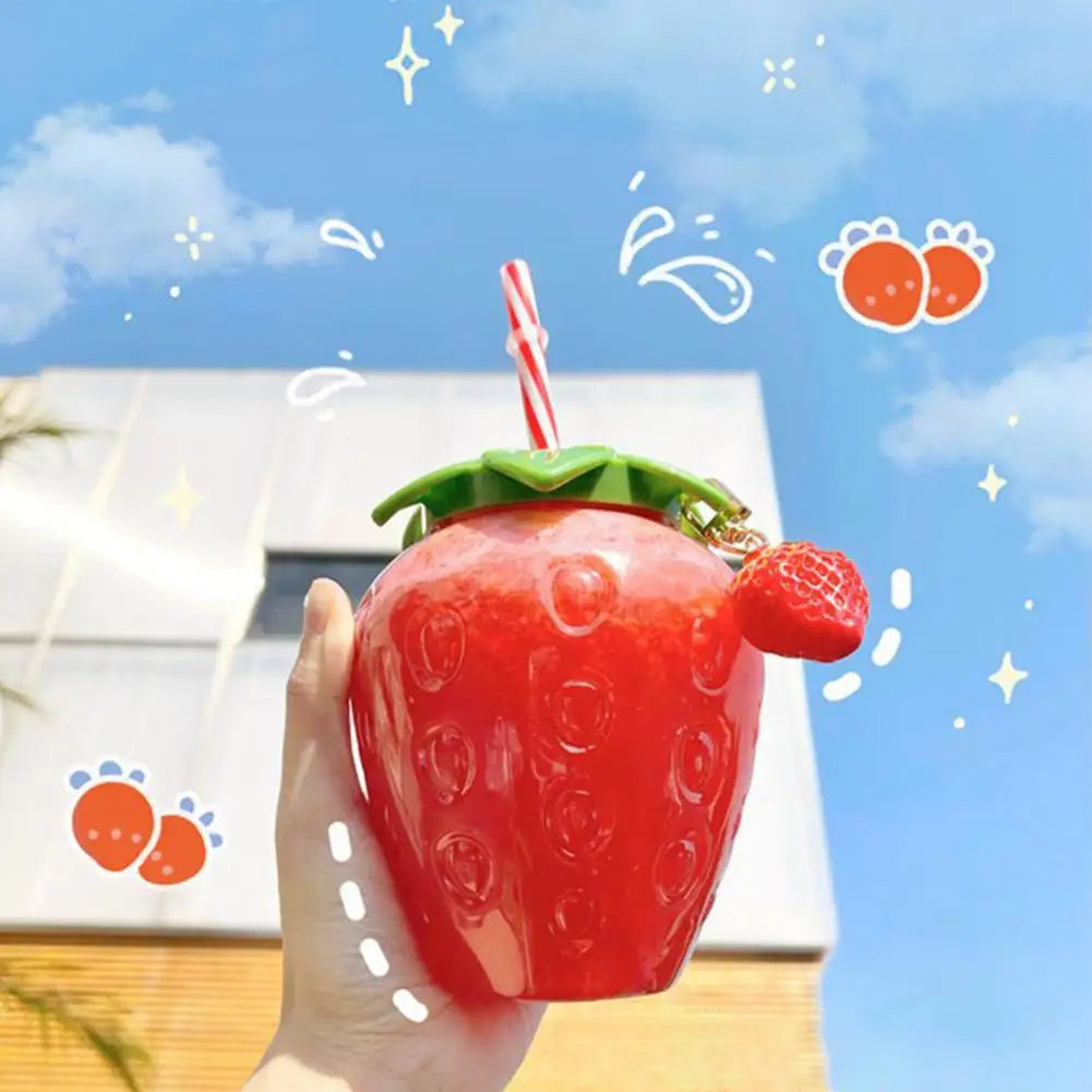 Kawaii Strawberry Cup