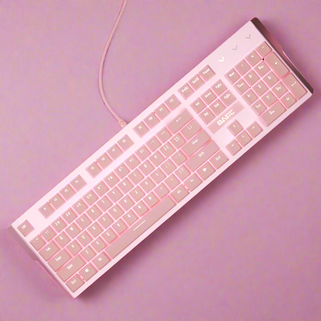 Sakura Blossom Backlit Keyboard