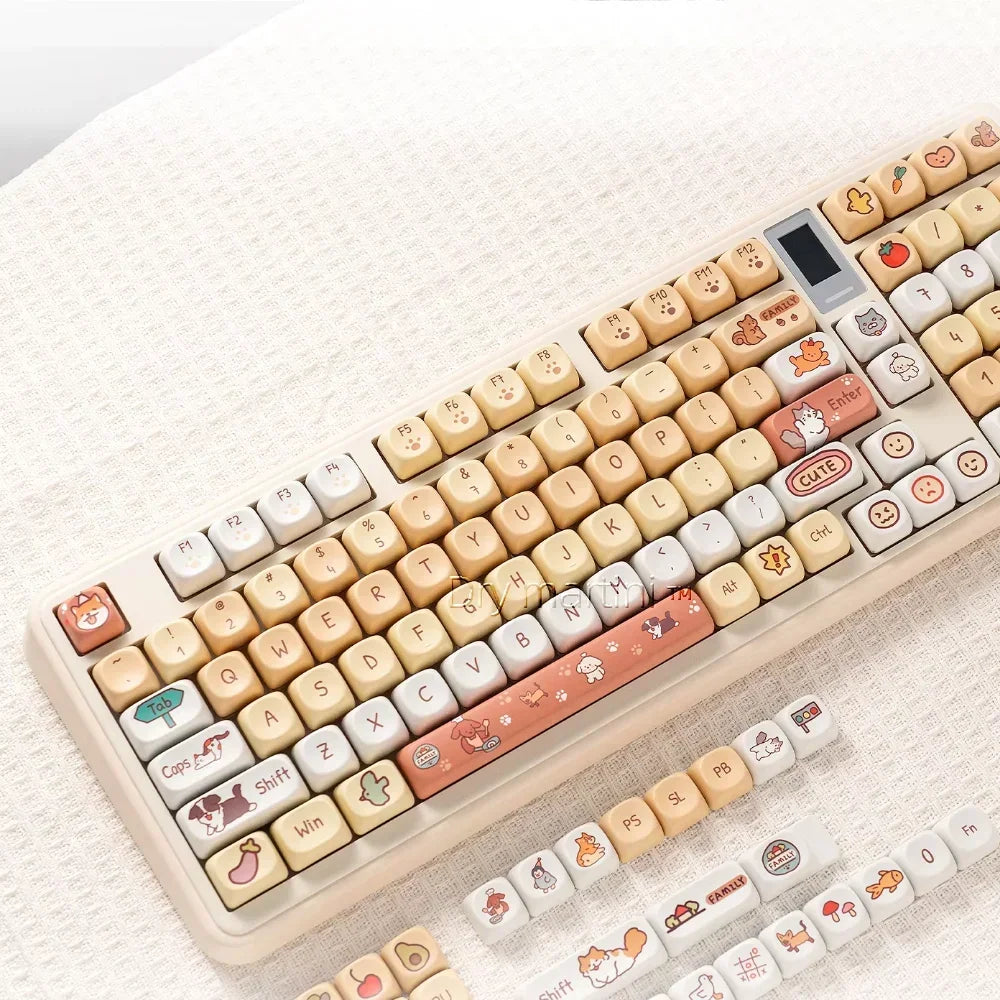 Cartoon Cuties Keycap Set