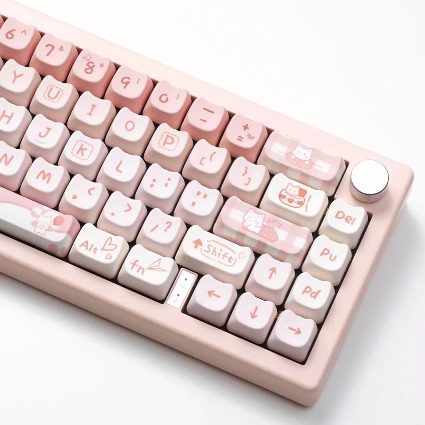 Soft Kitten Keycap Set