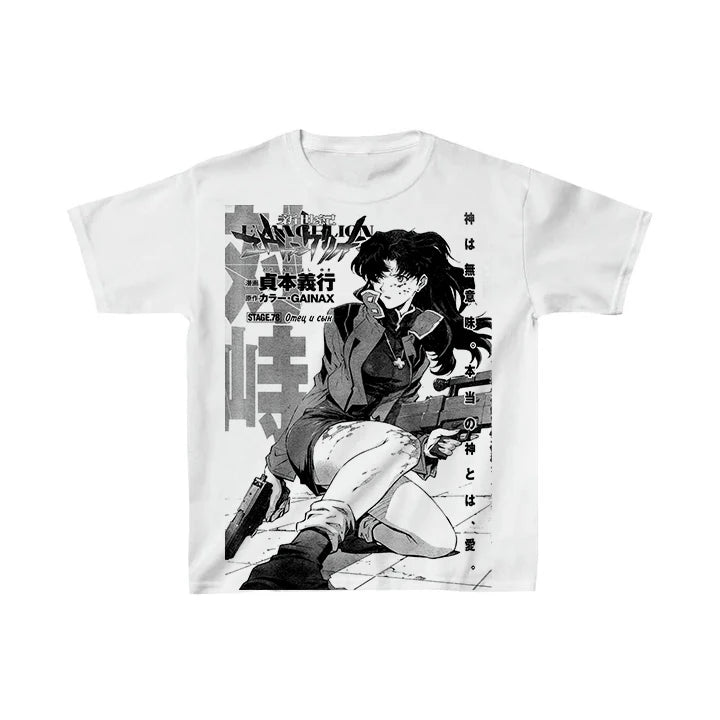 Harajuku Edge Graphic Top