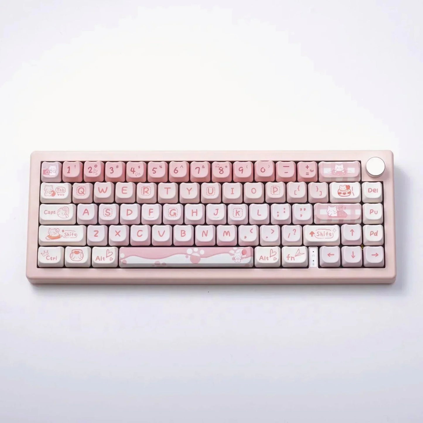 Soft Kitten Keycap Set