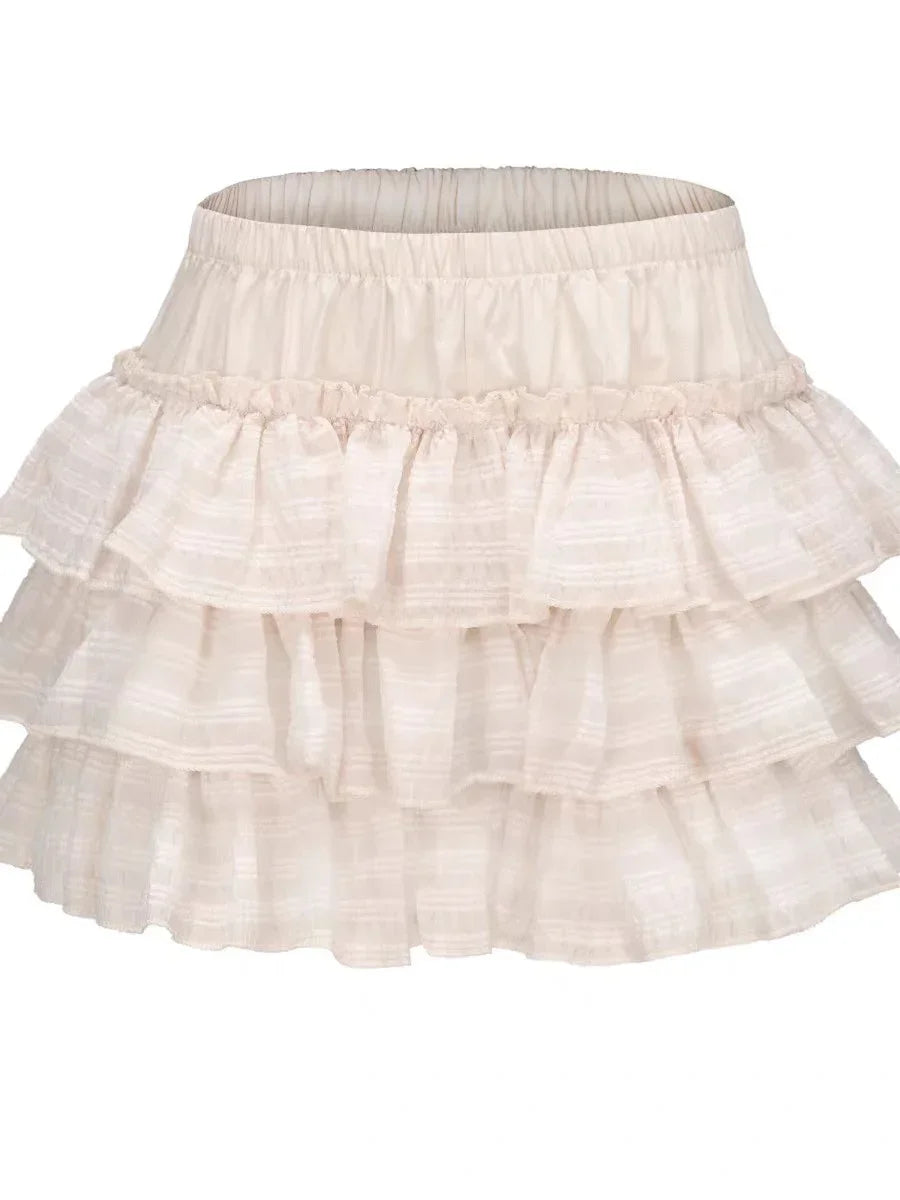 Lace Charm Mini Skirt
