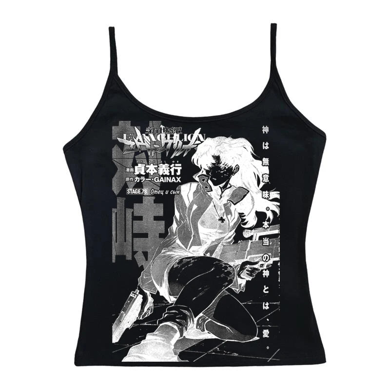 Harajuku Edge Graphic Top