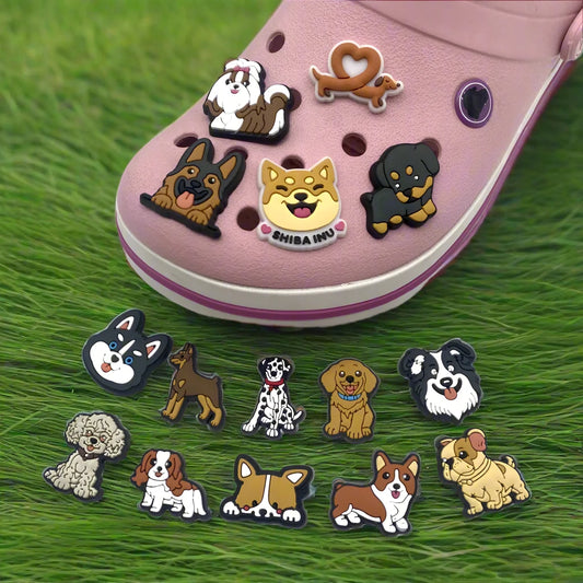 Adorable Puppy Shoe DIY Pins