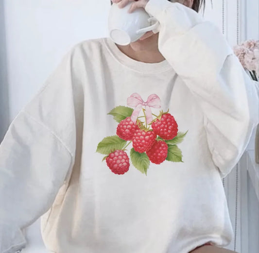 Raspberry Graphic Longsleeve