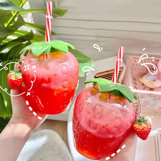 Kawaii Strawberry Cup