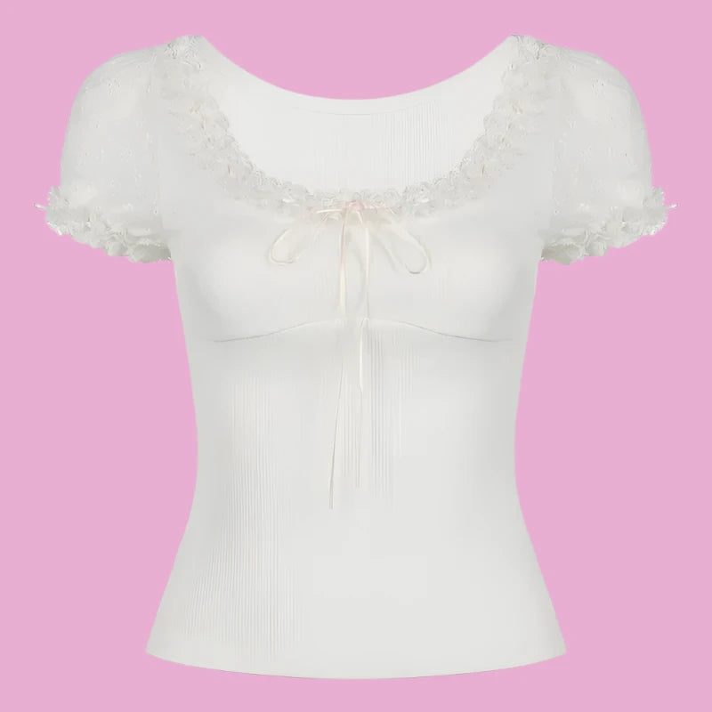 Soft Ruffle Princess Tee