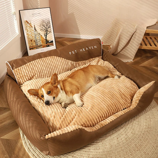 Cozy Corduroy Pet Bed