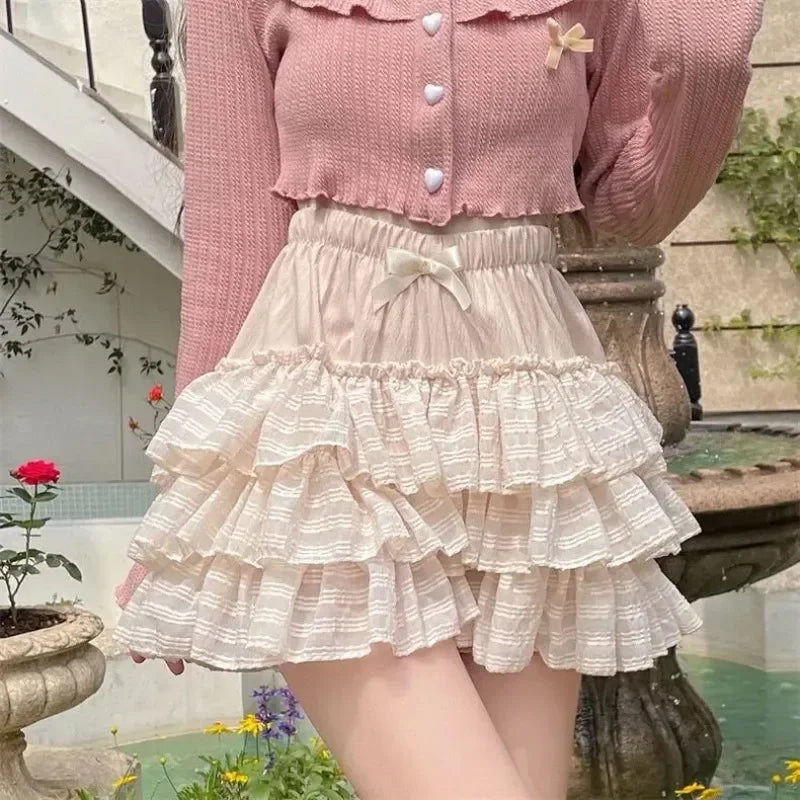 Lace Charm Mini Skirt