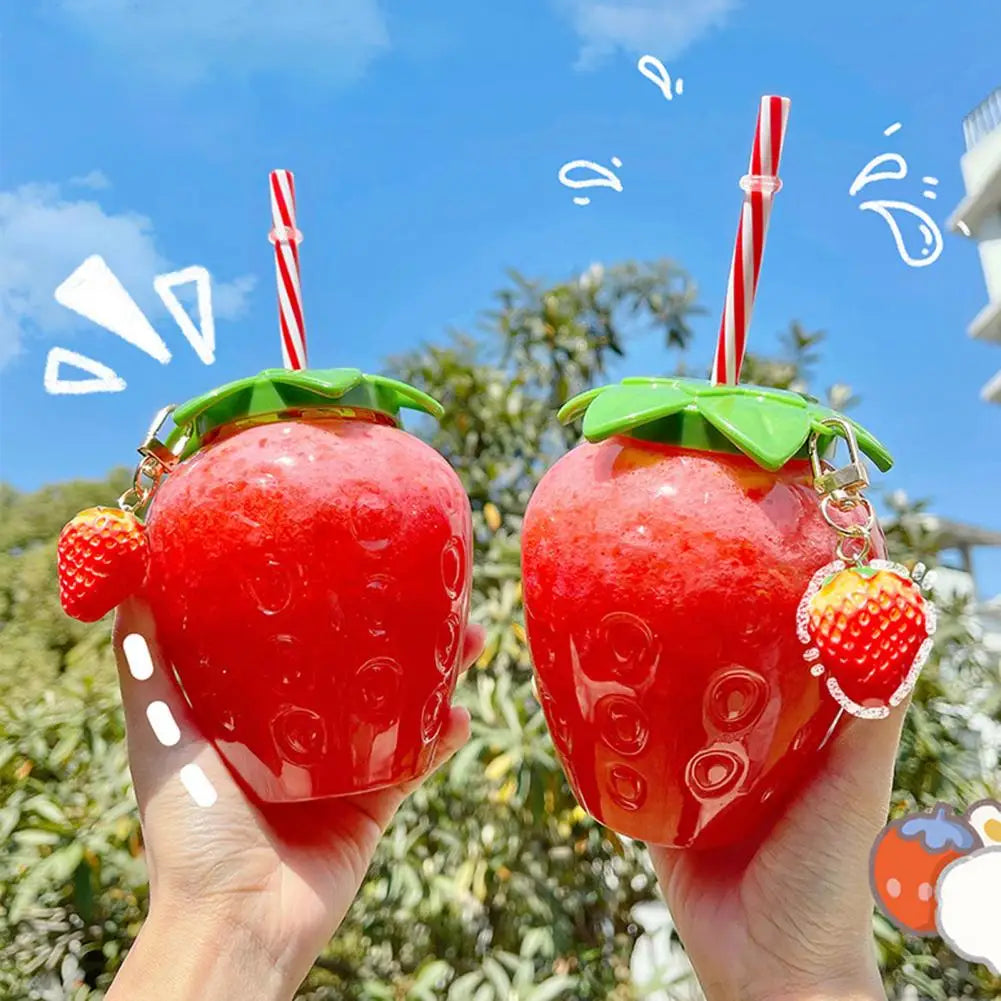 Kawaii Strawberry Cup