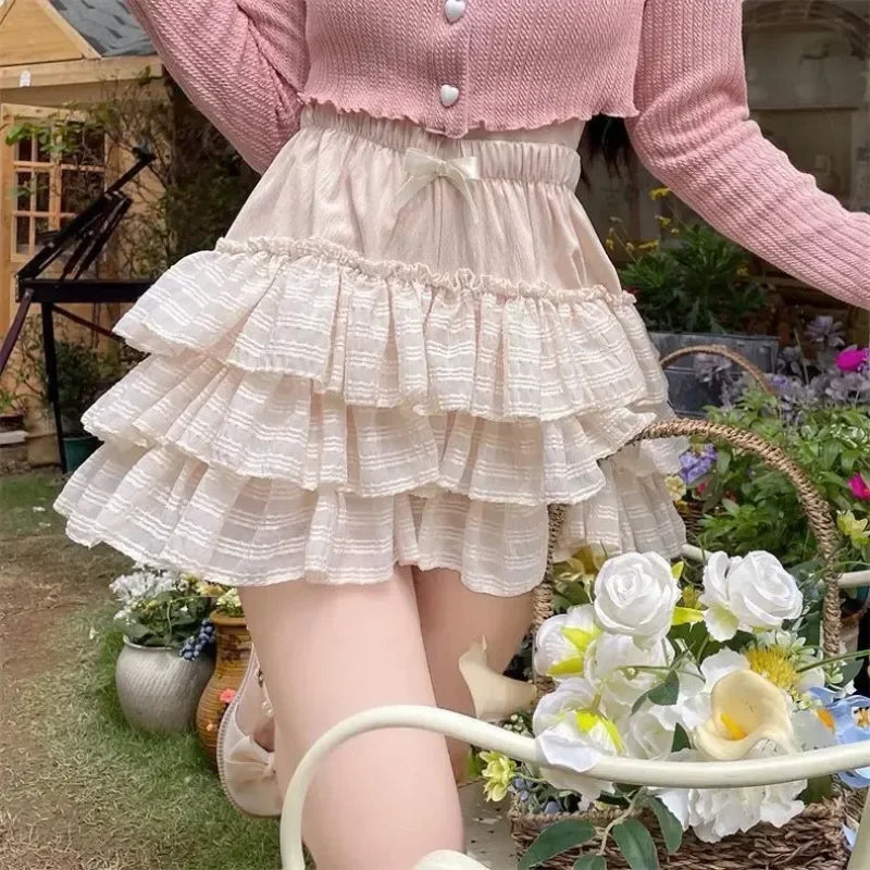 Lace Charm Mini Skirt